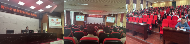 青少年情緒控制和行為約束——汽車工程學(xué)院、交通工程學(xué)院關(guān)工委、團(tuán)總支組織法治宣傳教育講座