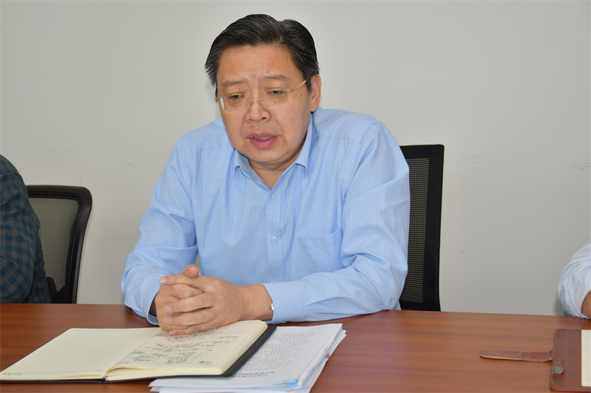 學(xué)校黨委書(shū)記、校長(zhǎng)李虎一行深入學(xué)生工作處(團(tuán)委)開(kāi)展調(diào)研